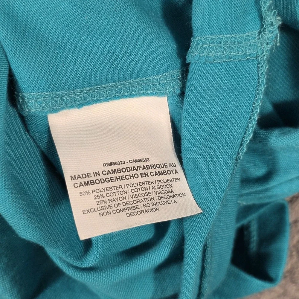 Nike Ace‎ Logo Rare Red Tag Tank Top Men's Small Teal Black Sleeveless